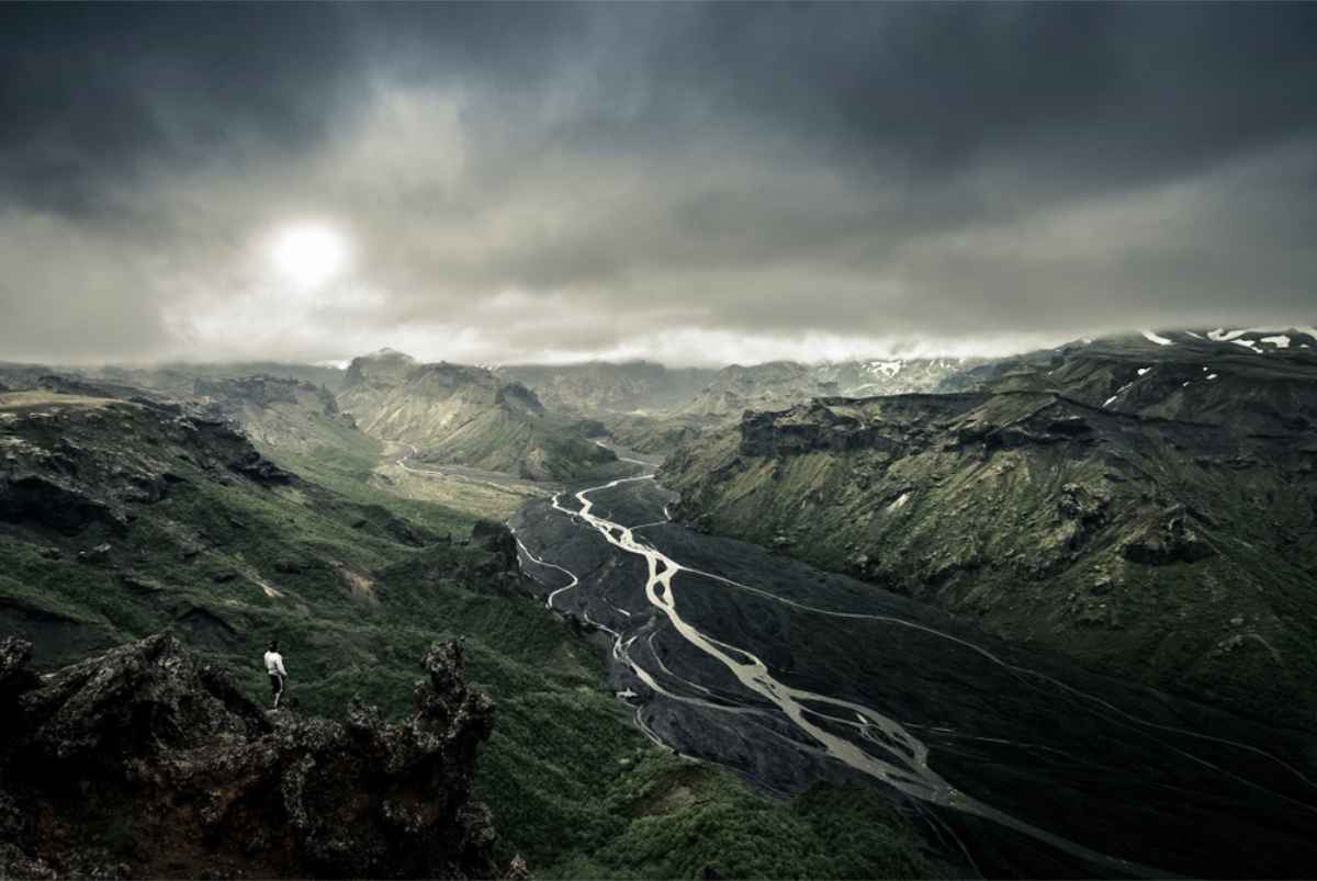 Panoramic views of Þórsmörk via F249
