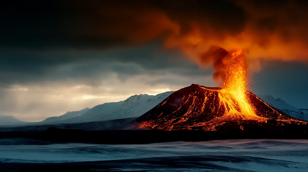 Volcanes en Islandia