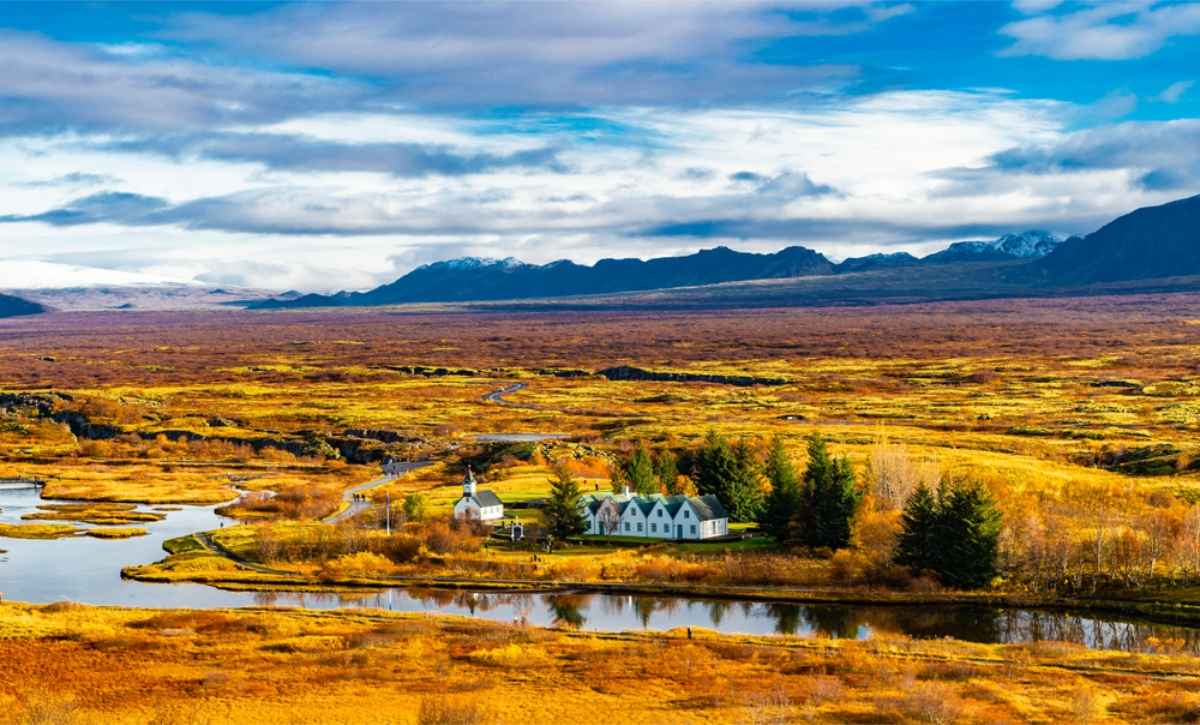 Couleurs automnales dans la région du Cercle d’Or en Islande